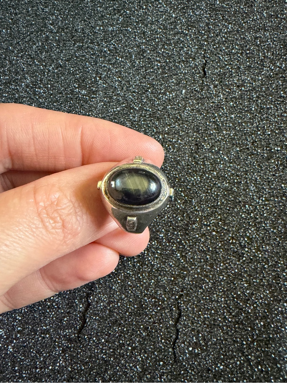 Vintage Sterling silver Gemstone Ring